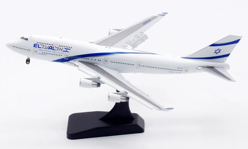 Amazon.com: ACE HOBBY JC Wings Israel Airlines for Boeing B747-400